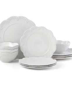 Lenox Chelse Muse Floral 12-Piece Dinnerware Set