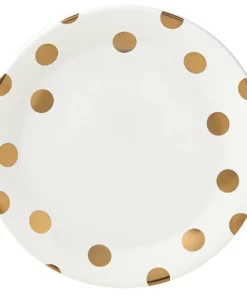 Kate Spade MTO Deco Dot Gold™ Dinner Plate Dinnerware