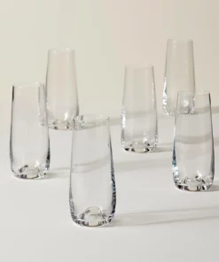 Lenox Tuscany Classics Stemless Flute Set, Buy 4 Get 6 Drinkware