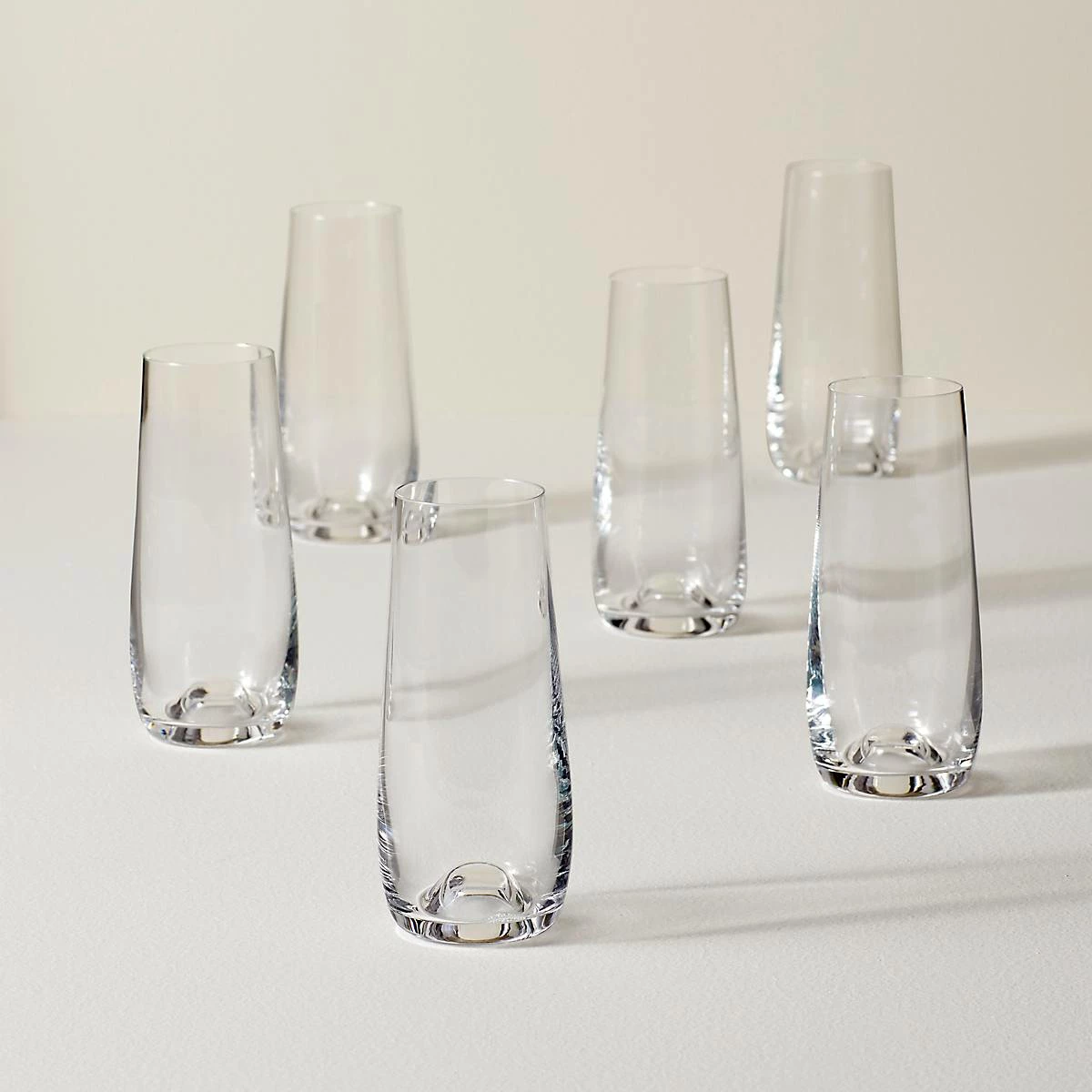 Lenox Tuscany Classics Stemless Flute Set, Buy 4 Get 6 Drinkware