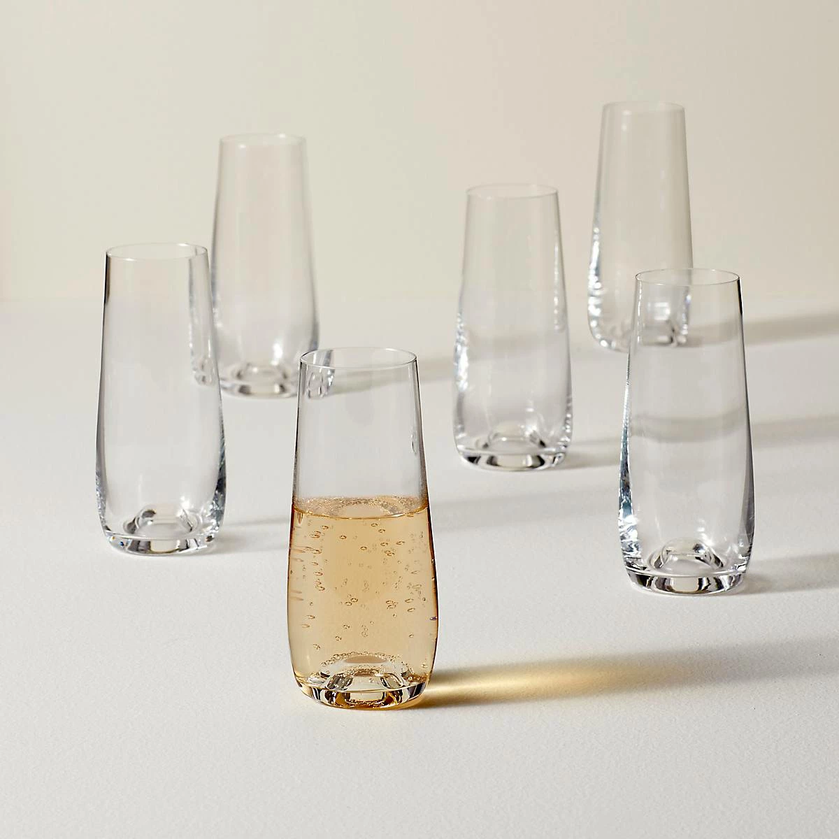 Lenox Tuscany Classics Stemless Flute Set, Buy 4 Get 6 Drinkware