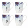 Lenox Dinnerware Indigo Watercolor Floral™ 4-piece Mug Set