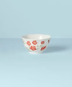 Lenox Butterfly Meadow Red Bowl Dinnerware