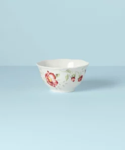 Lenox Butterfly Meadow Red Bowl Dinnerware