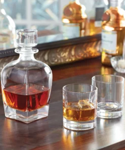Lenox Tuscany Classics Whiskey Decanter & Glass Set Drinkware