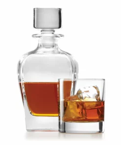 Lenox Tuscany Classics Whiskey Decanter & Glass Set Drinkware