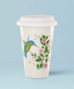 Lenox Dinnerware Butterfly Meadow Flutter Thermal Travel Mug