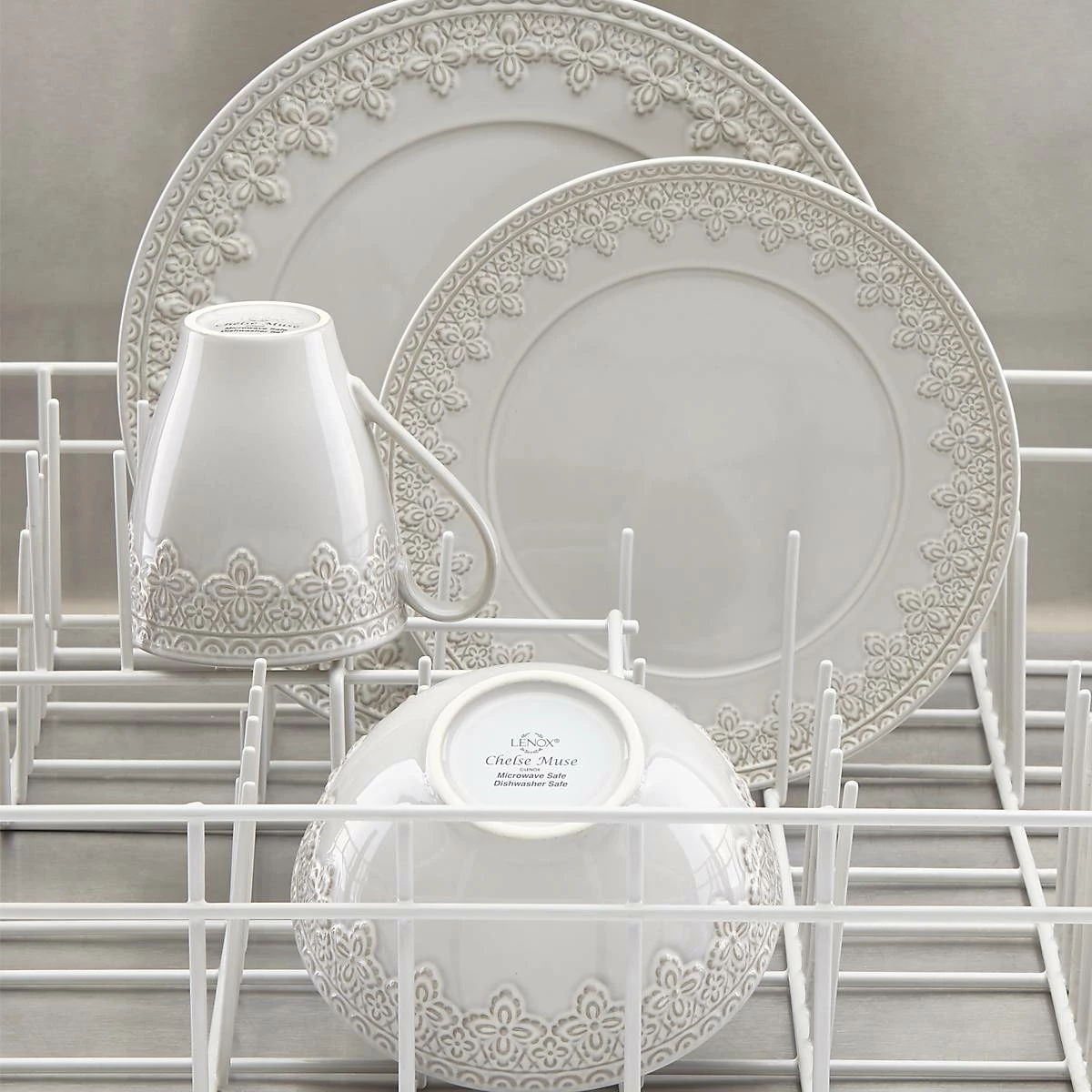 Lenox Chelse Muse Fleur 12-piece Dinnerware Set