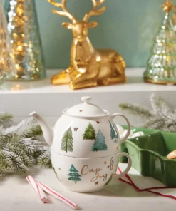 Lenox Dinnerware Balsam Lane Teapot & Cup