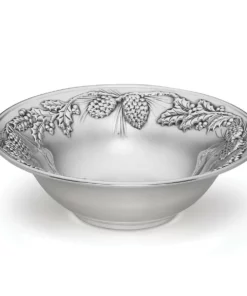 Lenox Dinnerware Holiday™ Metal Pinecone & Holly Serving Bowl