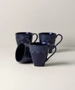 Lenox Chelse Muse Fleur ™ 4pc Mug Set