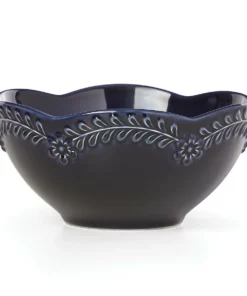 Lenox Chelse Muse Scallop Floral All-Purpose Bowl Dinnerware
