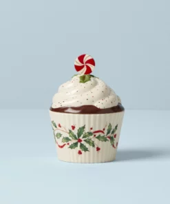 Lenox Dinnerware Hosting The Holidays™ Cupcake Candy Dish