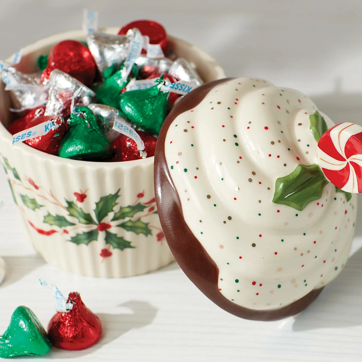 Lenox Dinnerware Hosting The Holidays™ Cupcake Candy Dish