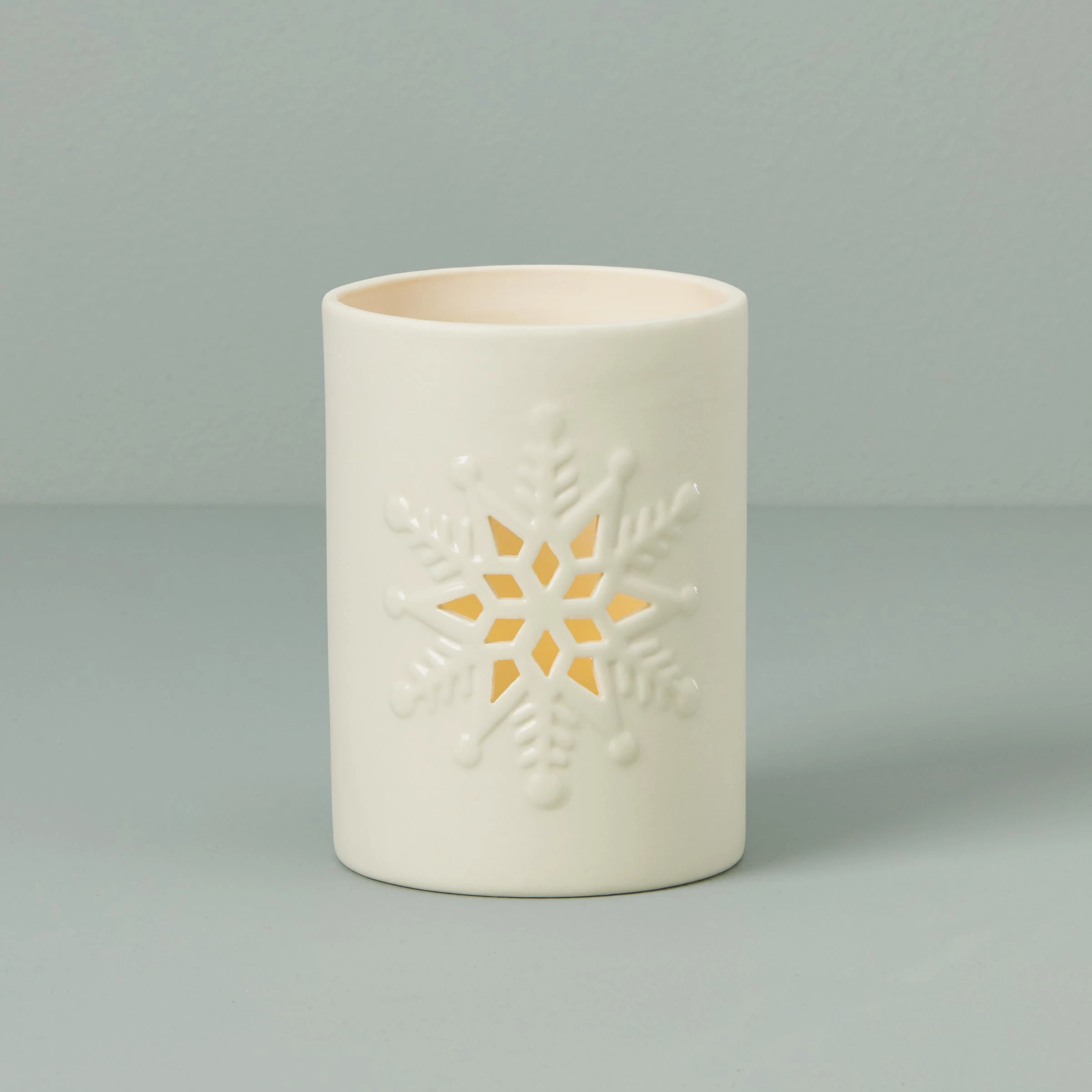 Lenox Home Décor Large Snowflake Votive