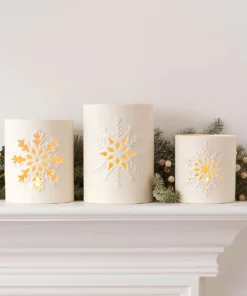 Lenox Small Snowflake Votive Home Décor