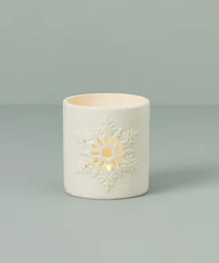 Lenox Small Snowflake Votive Home Décor