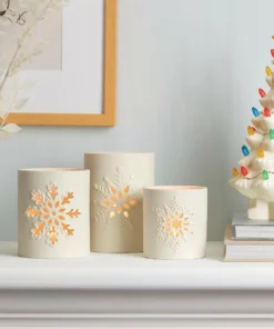 Lenox Small Snowflake Votive Home Décor