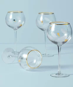 Lenox Holiday™ Gold 4-piece Balloon Glass Set Drinkware