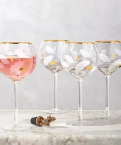 Lenox Holiday™ Gold 4-piece Balloon Glass Set Drinkware