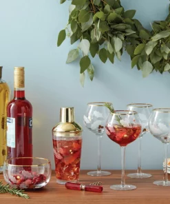 Lenox Holiday™ Gold 4-piece Balloon Glass Set Drinkware