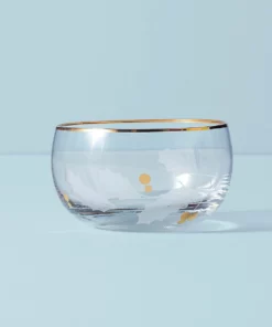 Lenox Holiday™ Gold Glass Nut Bowl