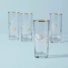 Lenox Holiday™ Gold 4-piece Highball Glass Set Drinkware