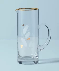 Lenox Drinkware Holiday Gold Pitcher