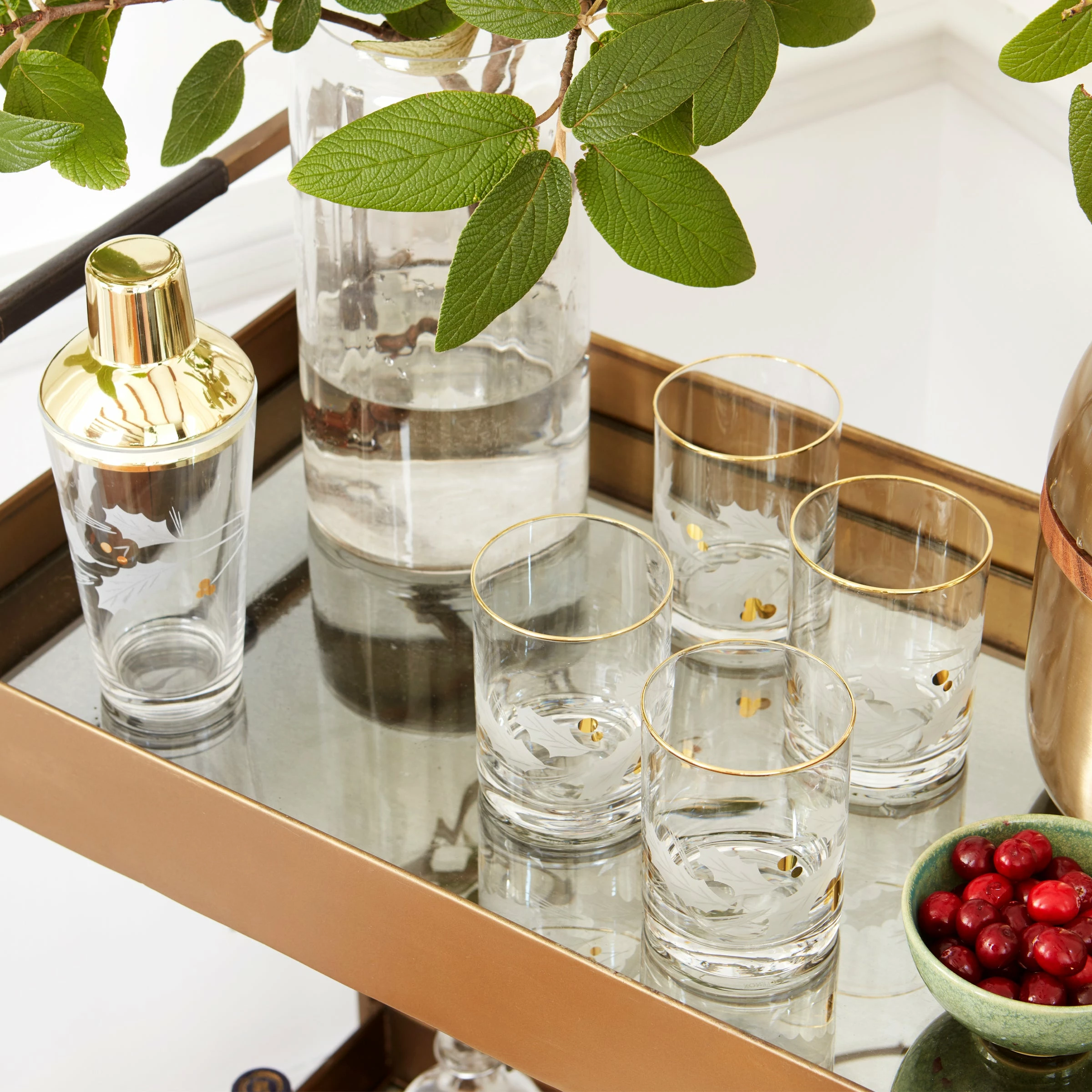 Lenox Drinkware Holiday Gold Pitcher