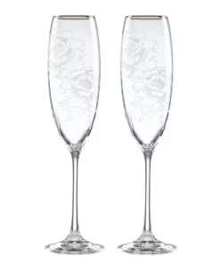 Lenox Silver Peony™ Toasting Flute Drinkware