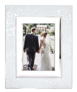 Lenox Home Décor Silver Peony™ 5" X 7" Frame