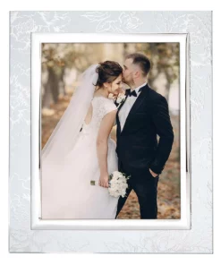 Lenox Silver Peony™ 8" X 10" Frame