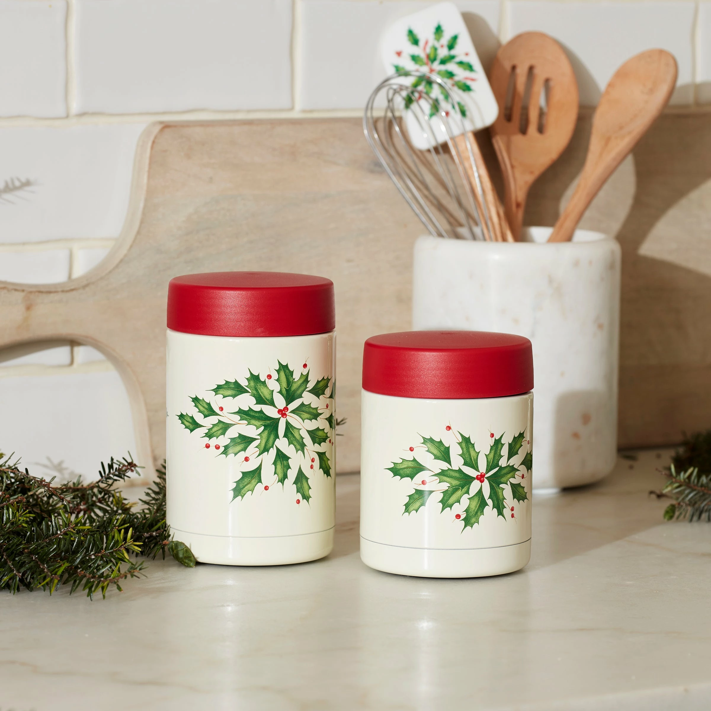 Lenox Kitchen Holidayâ„¢ Large Insulated Food Container