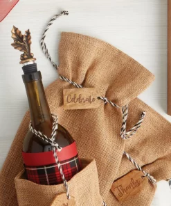 Lenox Holiday™ Gold Metal Wine Stopper Accessories