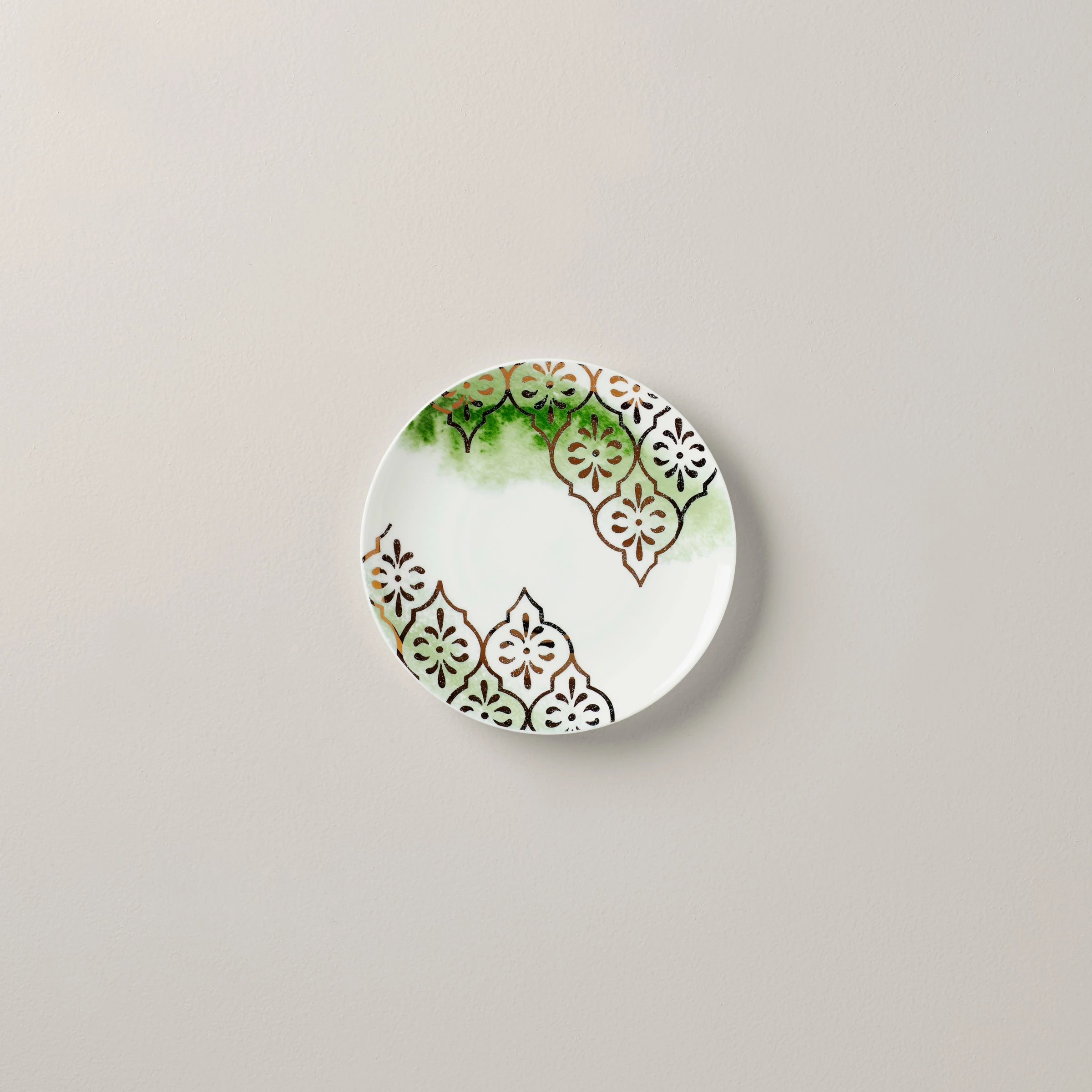 Lenox Dinnerware Mosaic Radiance Goldenrod Tidbit Plate