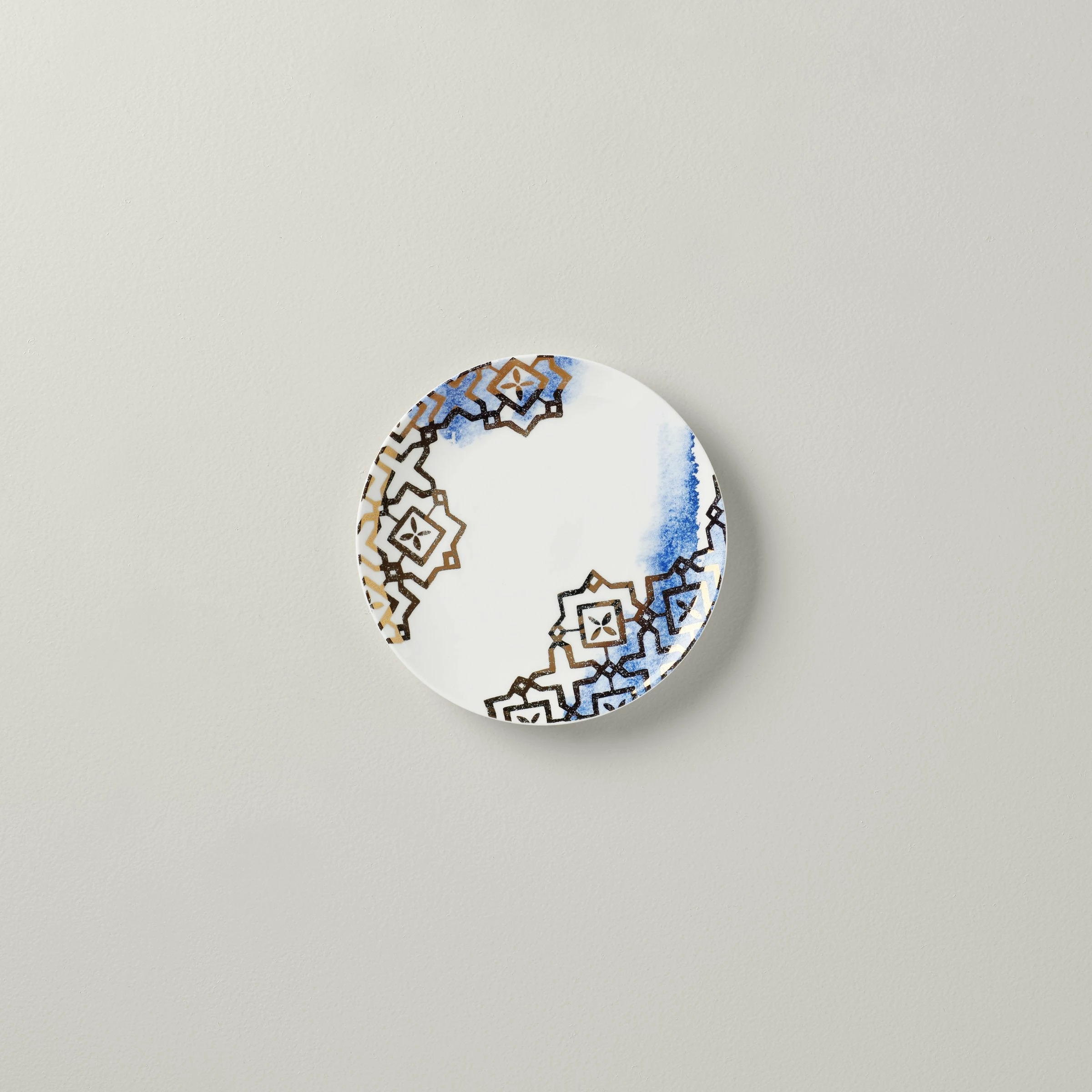 Lenox Dinnerware Mosaic Radiance Goldenrod Tidbit Plate