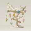 Lenox Celebrate Flowers 10-Piece Ornament & Tree Set Ornament Trees