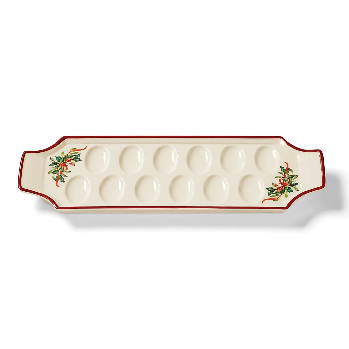 Lenox Dinnerware Winter Greetings⢠Deviled Egg Tray