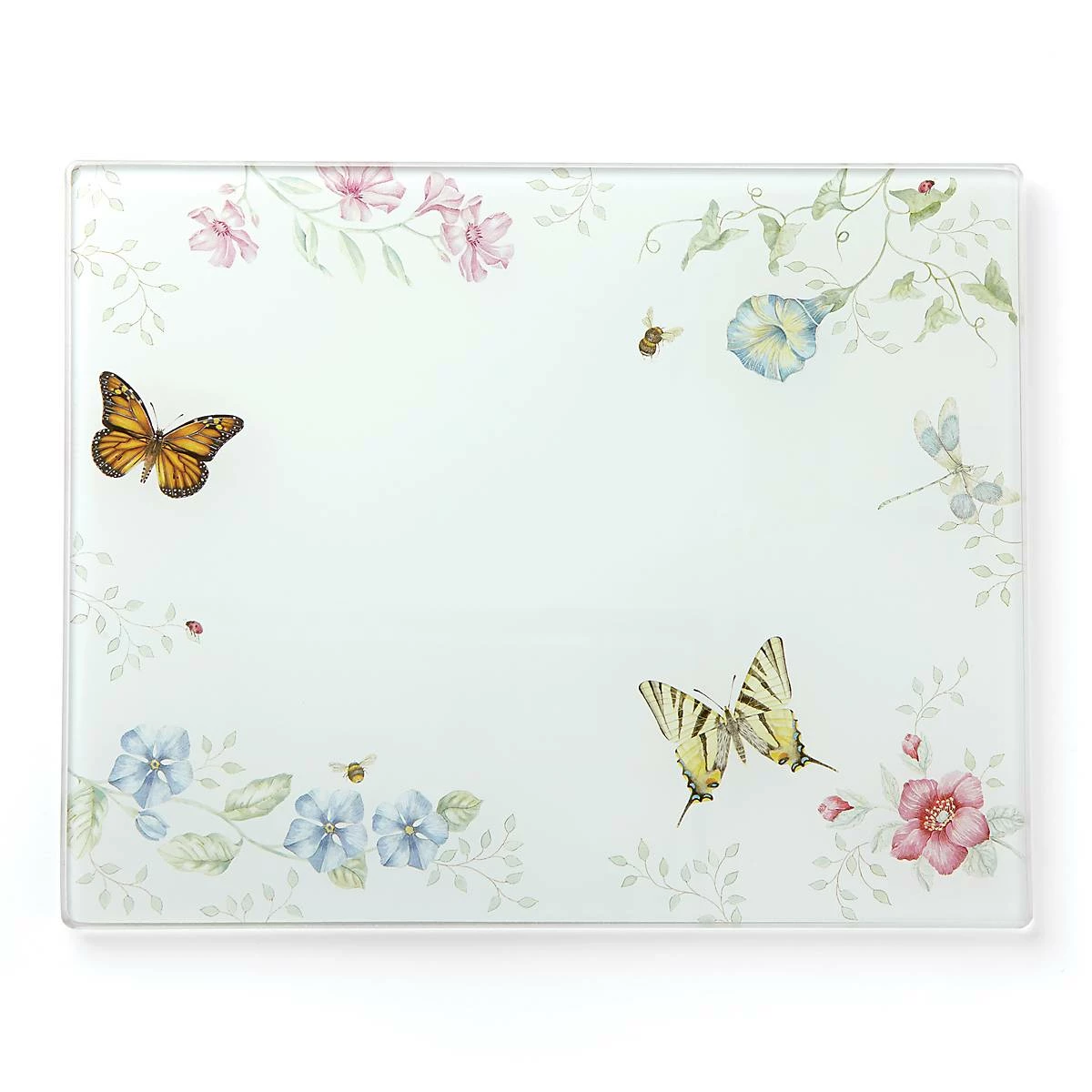 Lenox Butterfly Meadow® Large Glass Cutting Board
