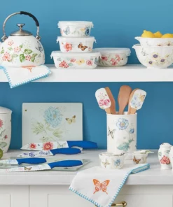 Lenox Butterfly Meadow® 4-piece Utensil Holder Set Dinnerware