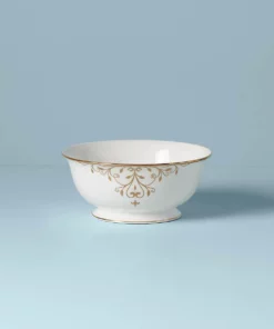 Lenox Opal Innocence Scroll Gold⢠Serving Bowl