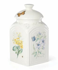 Lenox Butterfly Meadow Kitchen 3-Piece Canister Set