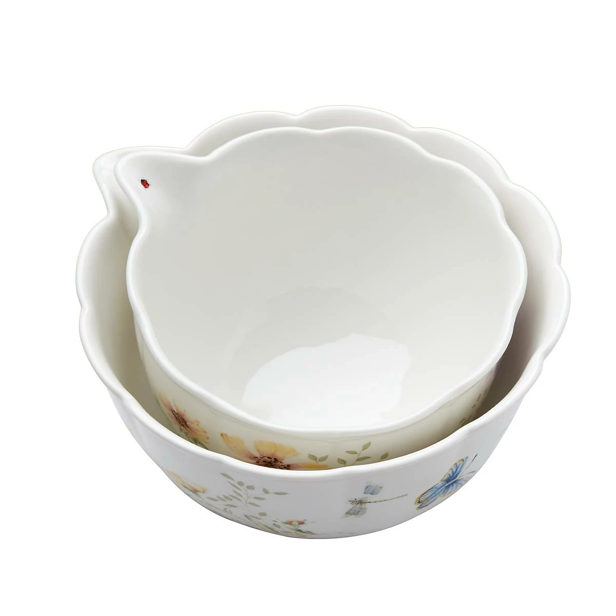 Lenox Dinnerware Butterfly Meadow® 2-piece Nesting Bowl Set