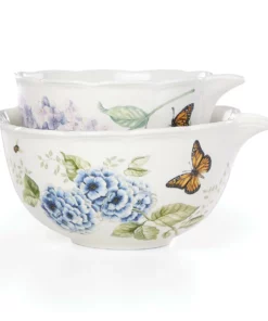 Lenox Dinnerware Butterfly Meadow® 2-piece Nesting Bowl Set