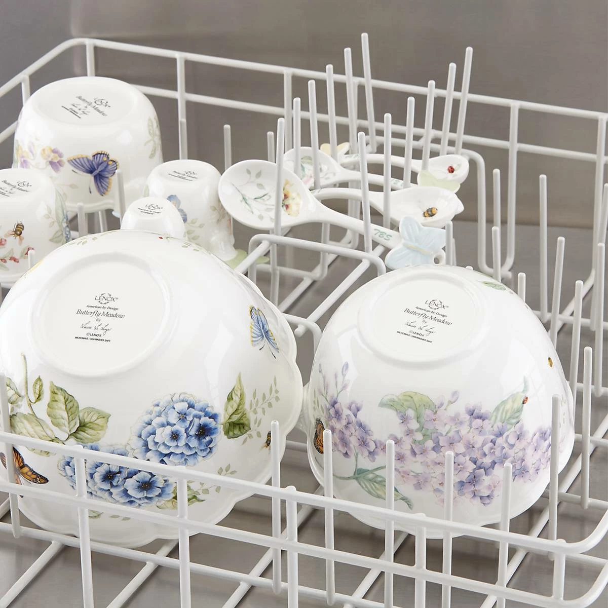 Lenox Dinnerware Butterfly Meadow® 2-piece Nesting Bowl Set