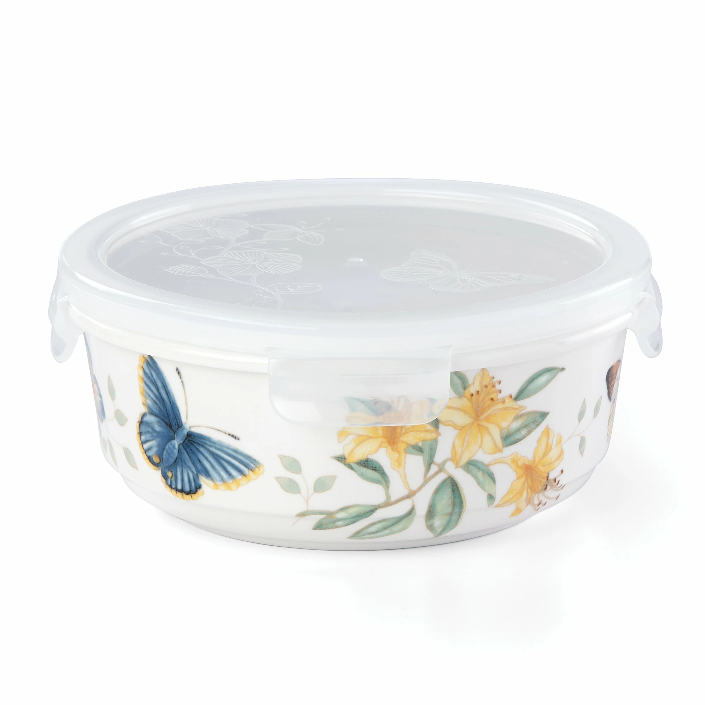 Lenox Butterfly Meadow Large Round Food Container