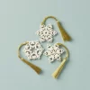 Lenox For The Family Mini Snowflake 3-Piece Ornament Set