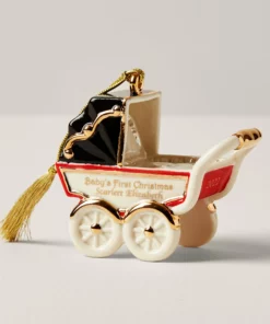 Lenox Personalized Ornaments Vintage Pram Ornament