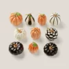 Lenox Mini Pumpkin 10 Piece Ornament Set
