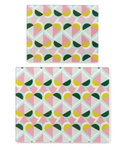 Kate Spade Geo Spade⢠2-piece Glass Prep Board Set Kitchen